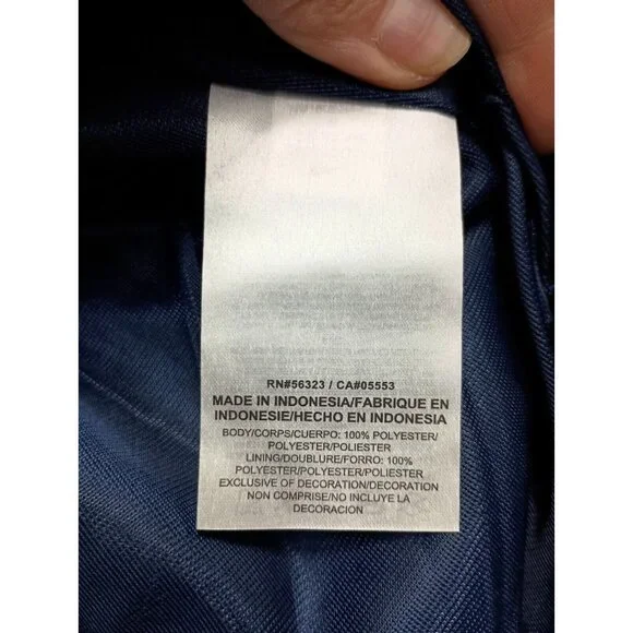 Nike Storm Fit Womens Windbreaker‎ Jacket Small Navy Full Zip Outdoor NWT - Picture 7 of 12